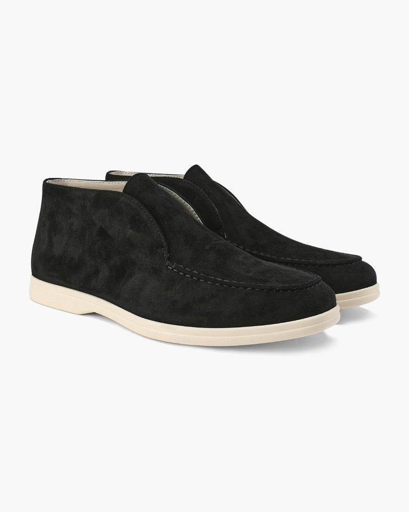 Montvelle High Suede Loafers