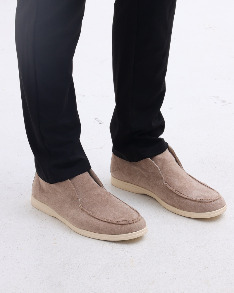 Montvelle High Suede Loafers