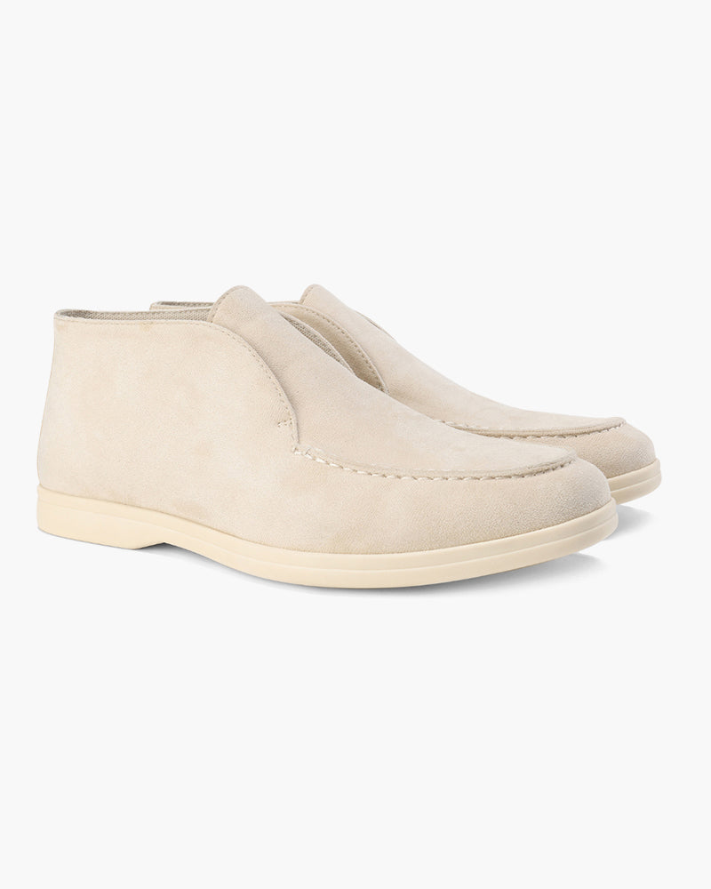 Montvelle High Suede Loafers