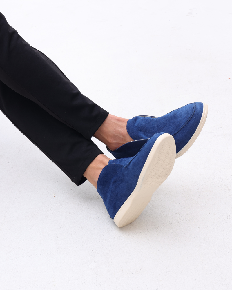 Montvelle High Suede Loafers