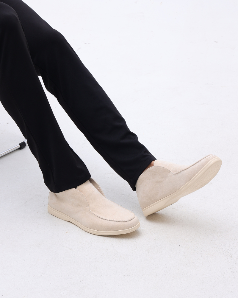 Montvelle High Suede Loafers