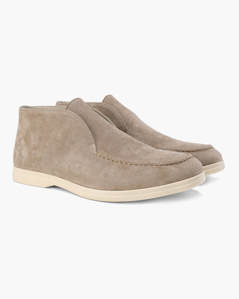 Montvelle High Suede Loafers