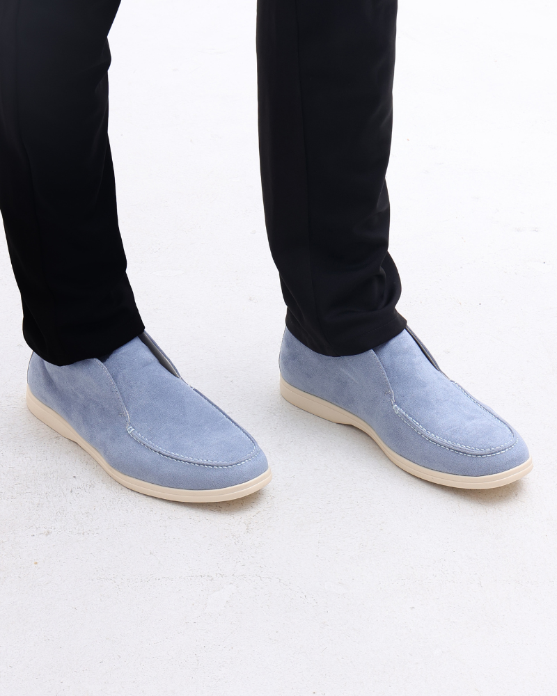 Montvelle High Suede Loafers